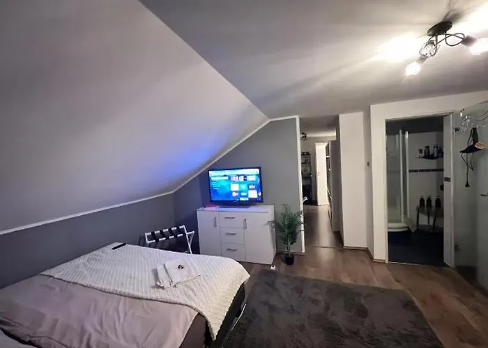Gemuetliche Dachgeschosswohnung Zur Alleinnutzung Mit Kl Kueche & Bad 民宿